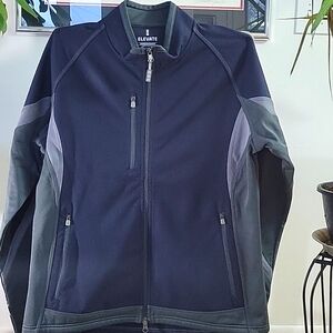 Elevate Jacket, Navy/Gray, Large EUC